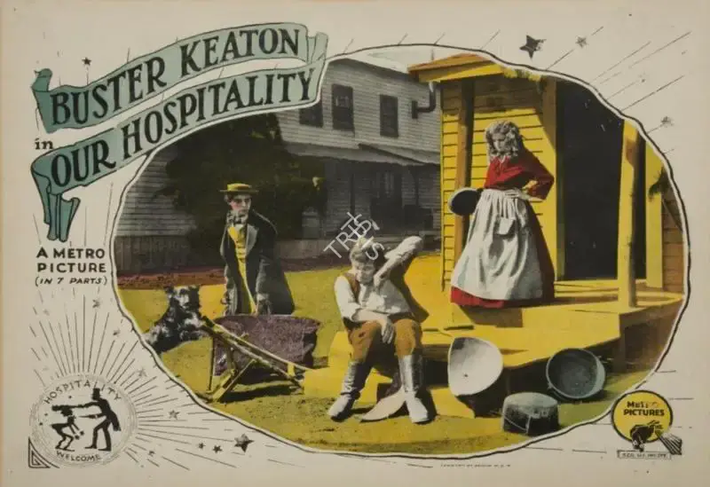John G. Blystone (Director), Our Hospitality, 1923, Lobby card