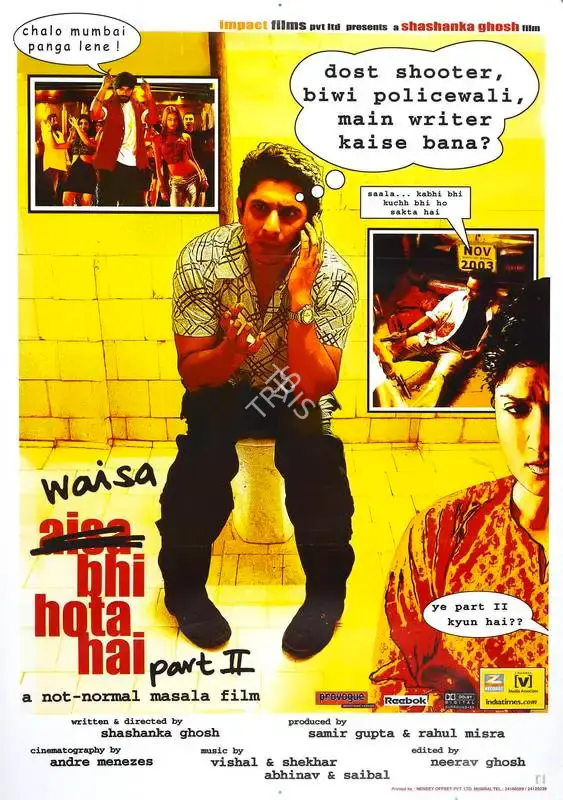 Samir Gupta (Producer), Waisa Bhi Hota Hai Part 2, 2003, Full Sheet Poster