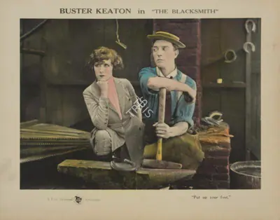 Malcolm St. Clair (Director), The Blacksmith, 1922, Lobby card