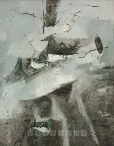 Ramkumar (Artist), Spring, 1961, Painting