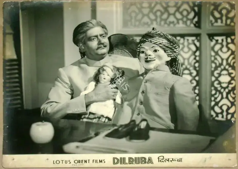 Dwarka Khosla (Director), Dilruba, 1950, Lobby Card
