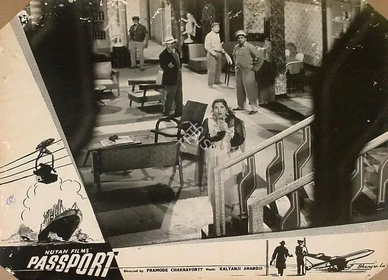Pramod Chakravorty (Producer), Passport, 1961, Lobby Card
