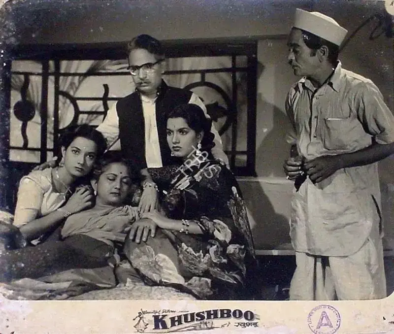 Rana Indu Sumshere (Producer), Khushboo, 1954, Lobby Card