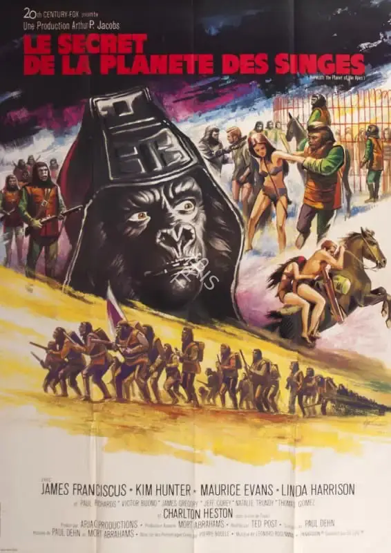 Arthur P. Jacobs (Producer), Beneath the Planet of the Apes, 1970, Poster