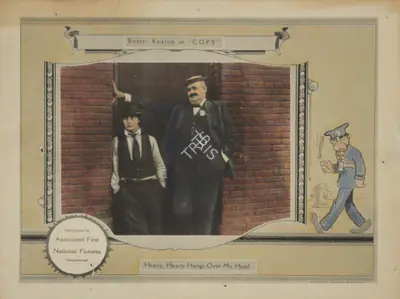 Edward F. Cline (Director), Cops, 1922, Lobby card