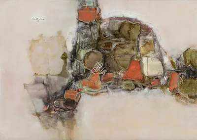 Dave, Shanti (Artist). Parawara, 1964 | Painting, Sa.Mum/13.03.24, 2024 · Saffronart
