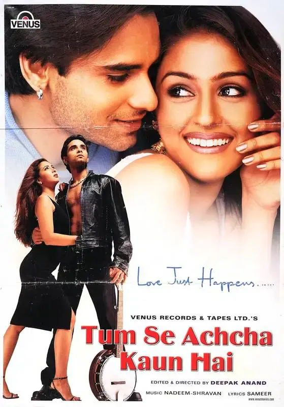 Deepak Anand (Director), Tum Se Achcha Kaun Hai, 2002, Full Sheet Poster