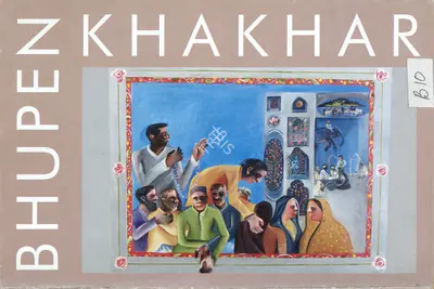 Bhupen P. Khakhar (Artist), An Exhibition of Paintings by Bhupen Khakhar, 2001, Solo Exhibition Invitation