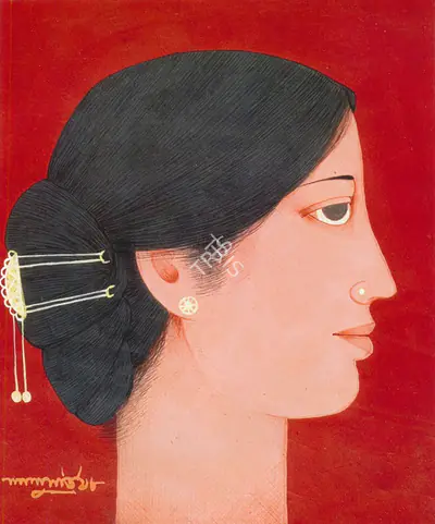 Lalu Prasad Shaw (Artist), Untitled, Painting