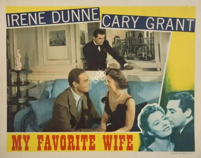 Garson Kanin (Director), My Favorite Wife, 1940, Lobby Card
