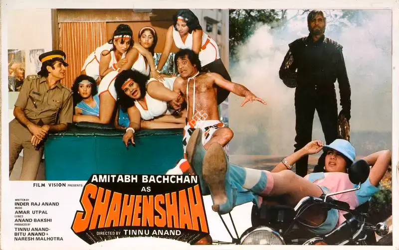 Bittu Anand (Producer), Shahenshah, 1988, Lobby Card