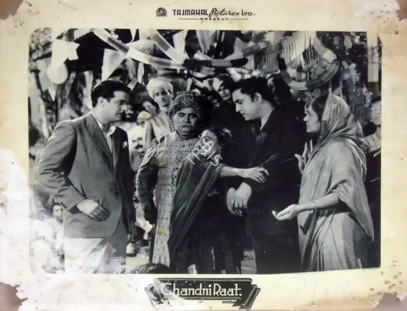 M. Ehsan (Producer), Chandni Raat, 1949, Lobby Card