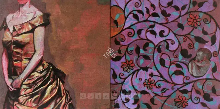 Sudarshan Shetty (Artist), Queen, 2002, Painting
