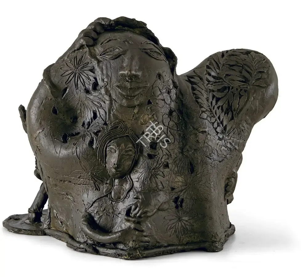 Mukherjee, Meera (Artist). Untitled, n.d. | Sculpture, AG.Mum/23.08.17, 2017 · Asta Guru