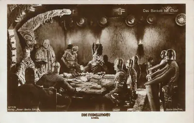 Fritz Arno Wagner (Producer), Die Nibelungen: Kriemhild's Revenge, 1924, Postcard