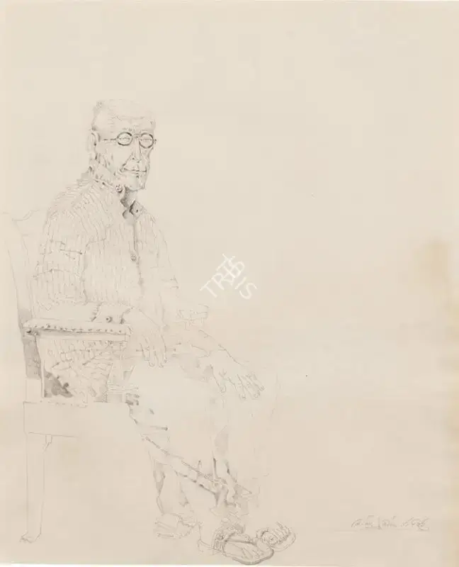 K. Laxma Goud (Artist), Untitled, 1978, Drawing