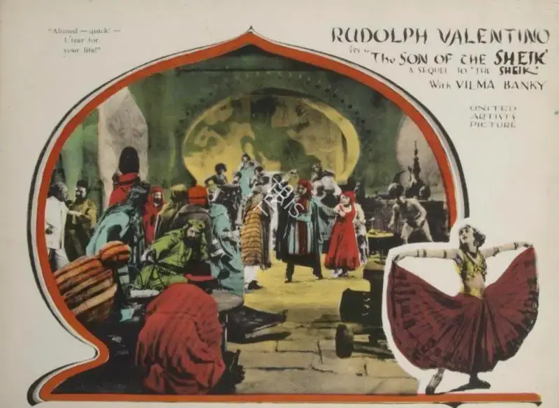 George Fitzmaurice (Director), The Son of the Sheik, 1926, Lobby card