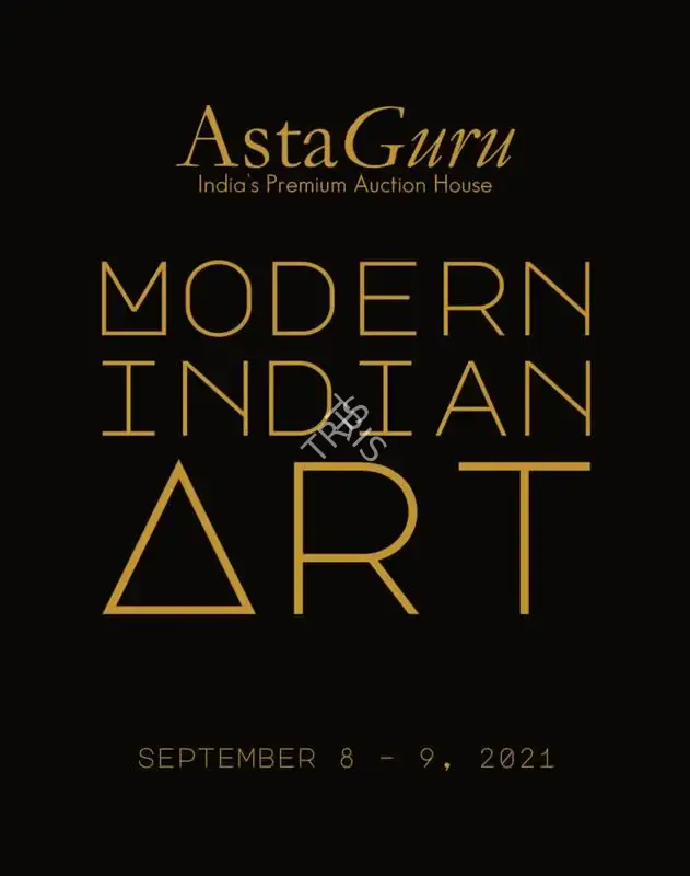 Asta Guru (Auction House), Modern Indian Art, 2021, Auction Catalogue