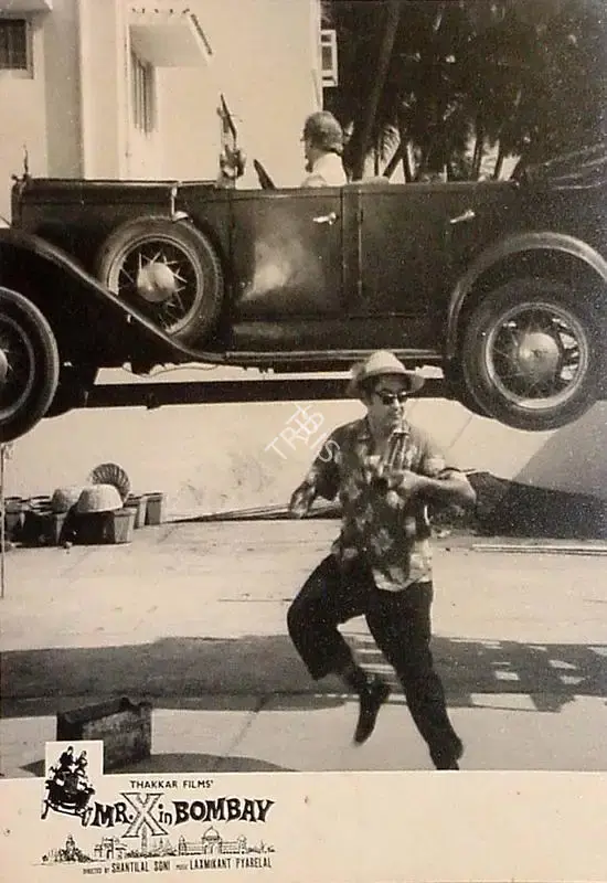 C.M. Thakkar (Producer), Mr X In Bombay, 1964, Lobby Card