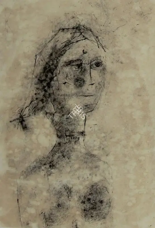 Krishen Khanna (Artist), Untitled, 1959, Drawing