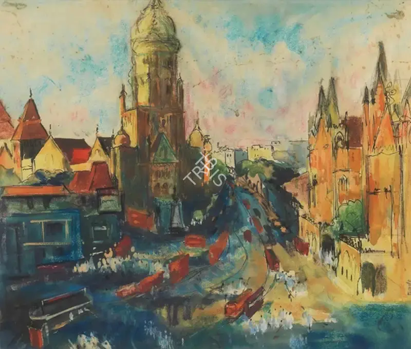 H.A. Gade (Artist), Untitled, Painting