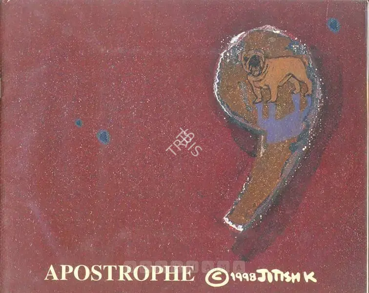 Jitish Kallat (Artist), Apostrophe, 1998, Solo Exhibition Catalogue