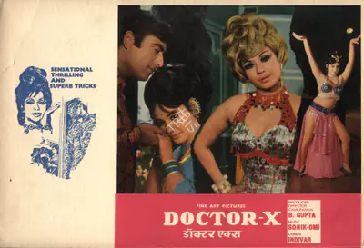 B. Gupta (Producer), Doctor X, 1970, Photographic Still Mounted on Lobby Card