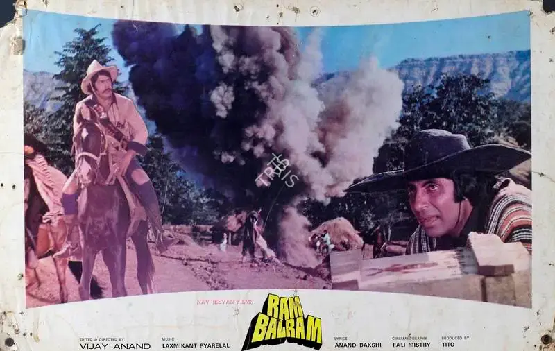 Tito (Producer), Ram Balram, 1980, Lobby Card