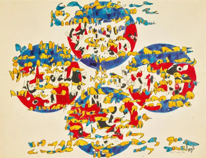 Balraj Khanna (Artist), Untitled, 1970, Painting