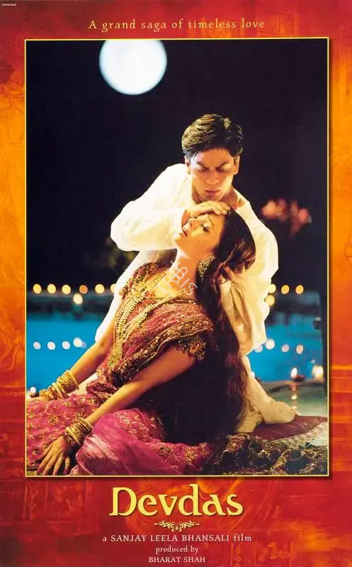 Binod Pradhan (Cinematographer), Devdas, 2002, Lobby Card