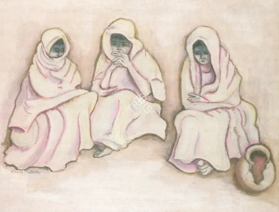 Sheila Malhotra (Artist), The Abandoned, Painting