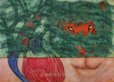 Ambalal, Amit (Artist). I Listen To My Heart, 2002 | Painting, Sa.Onl/11.05.06, 2006 · Saffronart