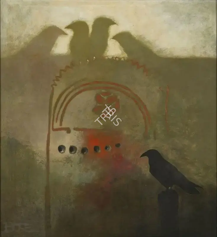 Arun Bose (Artist), Untitled, 1980, Painting