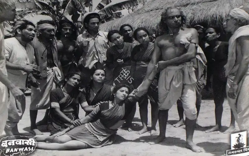 Kumar Chandershekar (Director), Banwasi, 1948, Lobby Card