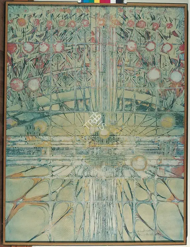 Krishna Reddy (Artist), The Great at Clown Series, 1986, Graphic Art