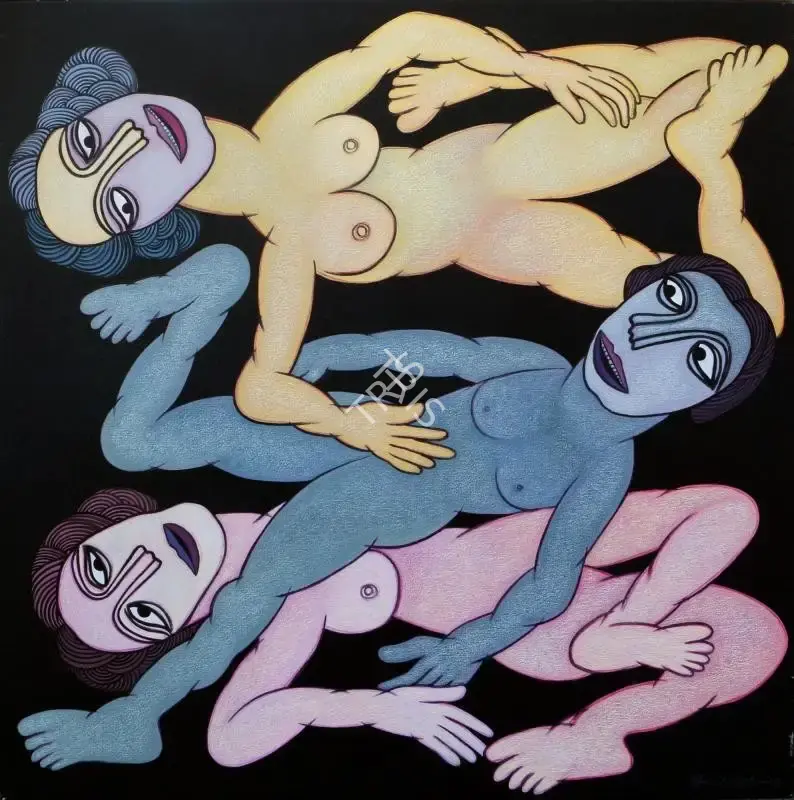 Sheikh Shahajahan (Artist), Untitled, 2007, Painting