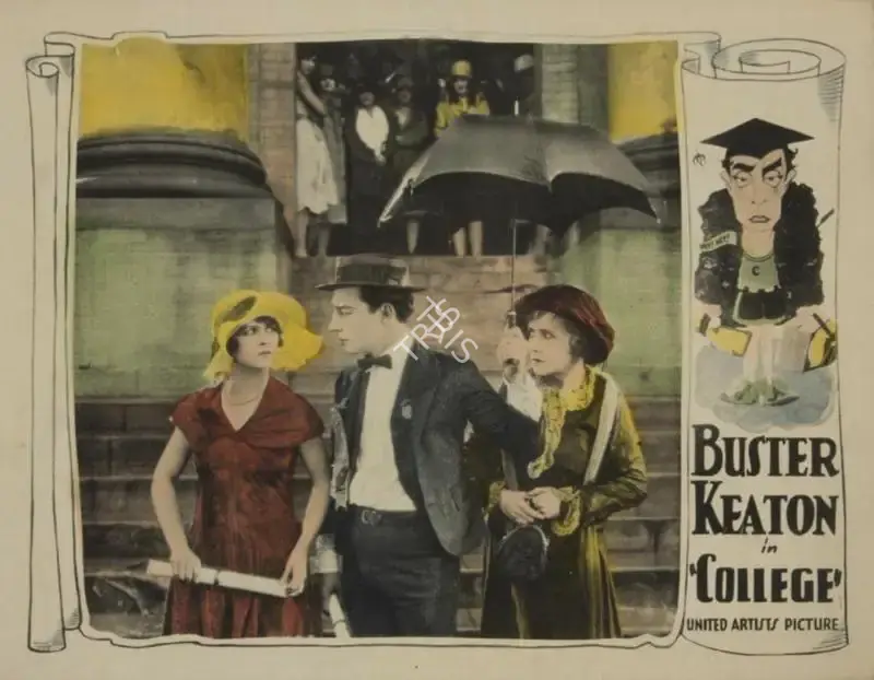James W. Horne (Director), College, 1927, Lobby card