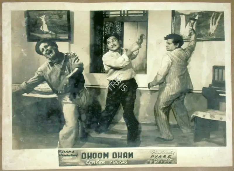 Rajaram (Director), Dhoom Dham, 1949, Lobby Card