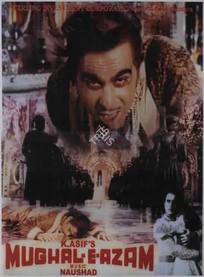 R.D. Mathur (Cinematographer), Mughal E Azam, 1960, Lobby Card