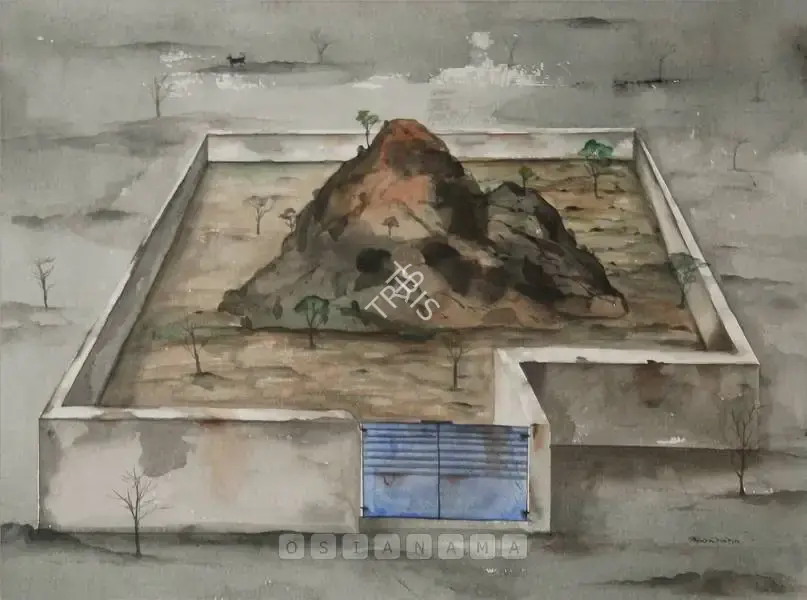 Alok Bal (Artist), Untitled, Painting