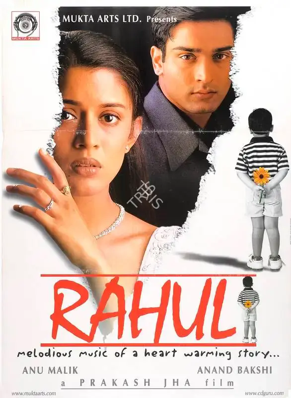 Prakash Jha (Producer), Rahul, 2001, Full Sheet Poster