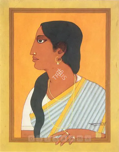 Lalu Prasad Shaw (Artist), Untitled, 1993, Painting