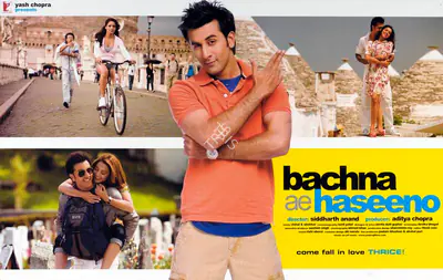 Chopra, Aditya (Producer), Bachna Ae Haseeno, 2008 | Lobby Card | CinemaEducation | 00782773
