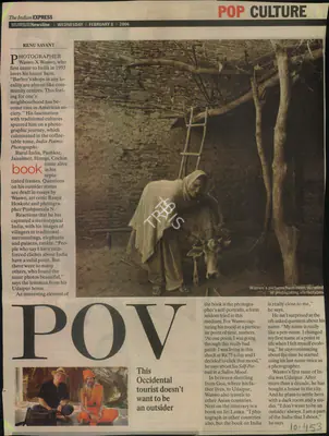 Renu Savant (Reporter), Pov, 2006, Newspaper Clipping