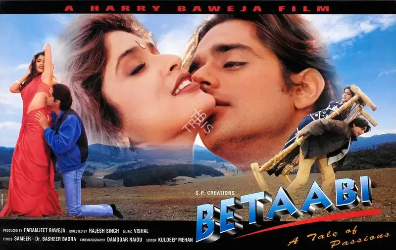 Paramjeet Baweja (Producer), Betaabi, 1997, Lobby Card