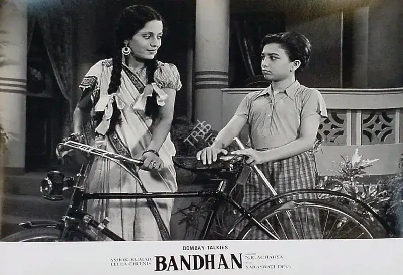 R.D. Pareenja (Cinematographer), Bandhan, 1940, Lobby Card
