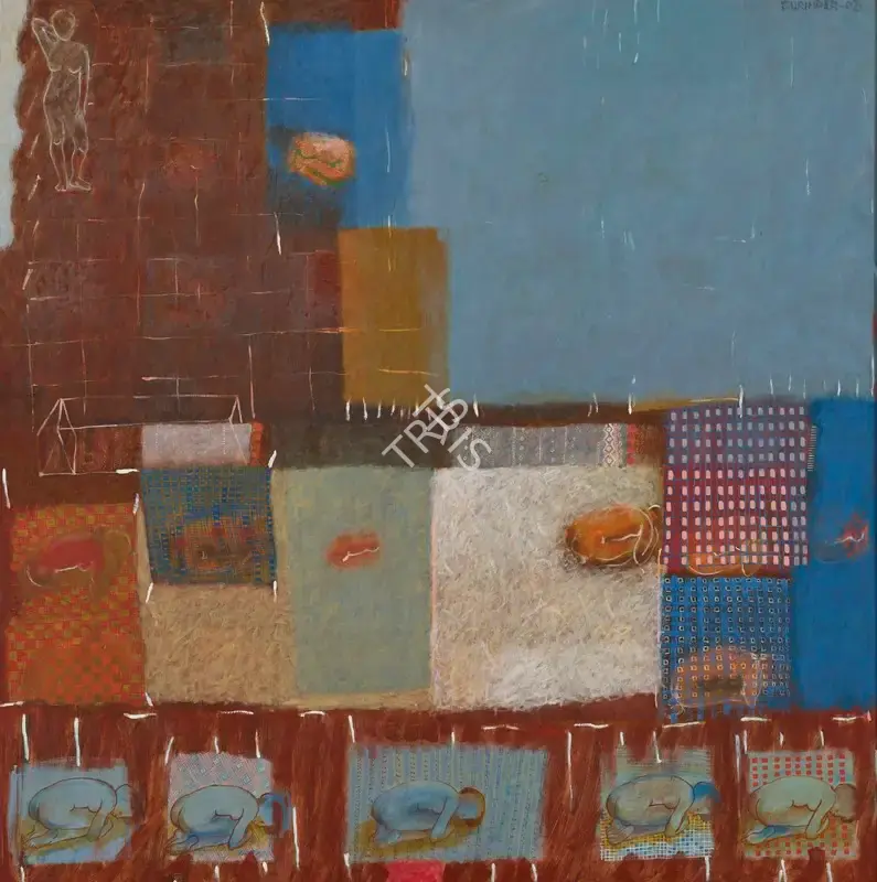Surinder Kaur (Artist), Self-Esteem, 2003, Painting