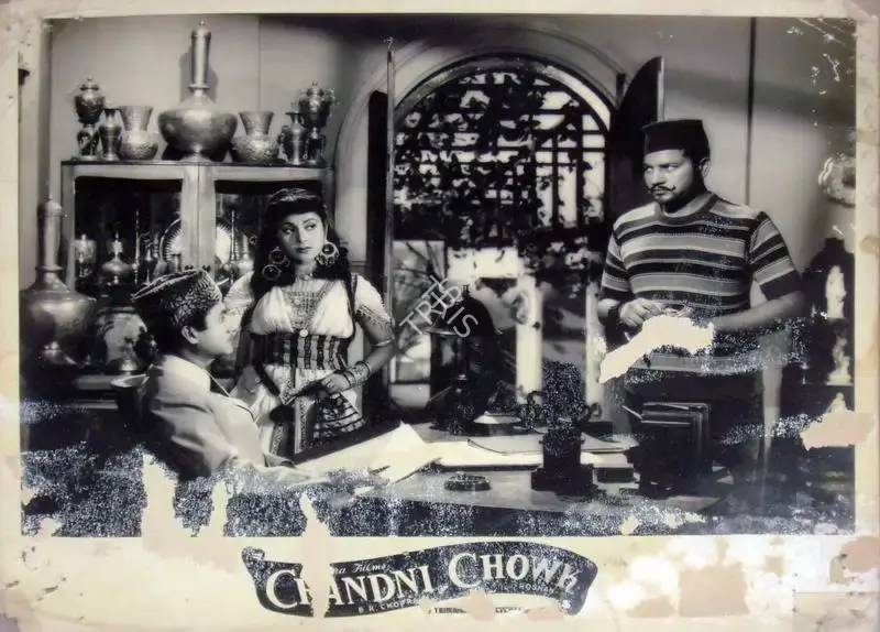 Keki Mistry (Cinematographer), Chandni Chowk, 1954, Lobby Card