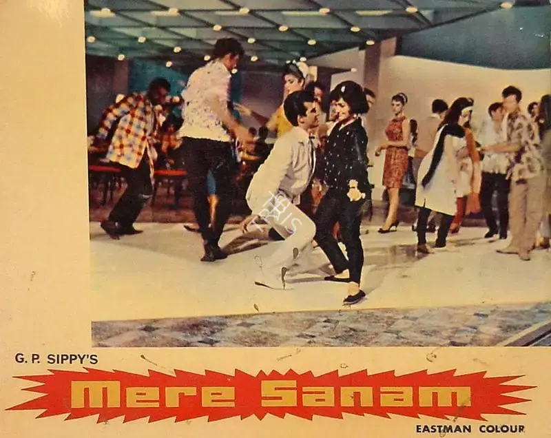 K. Vaikunth (Cinematographer), Mere Sanam, 1965, Lobby Card