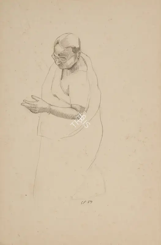 Sudhir Patwardhan (Artist), Untitled, 1984, Drawing